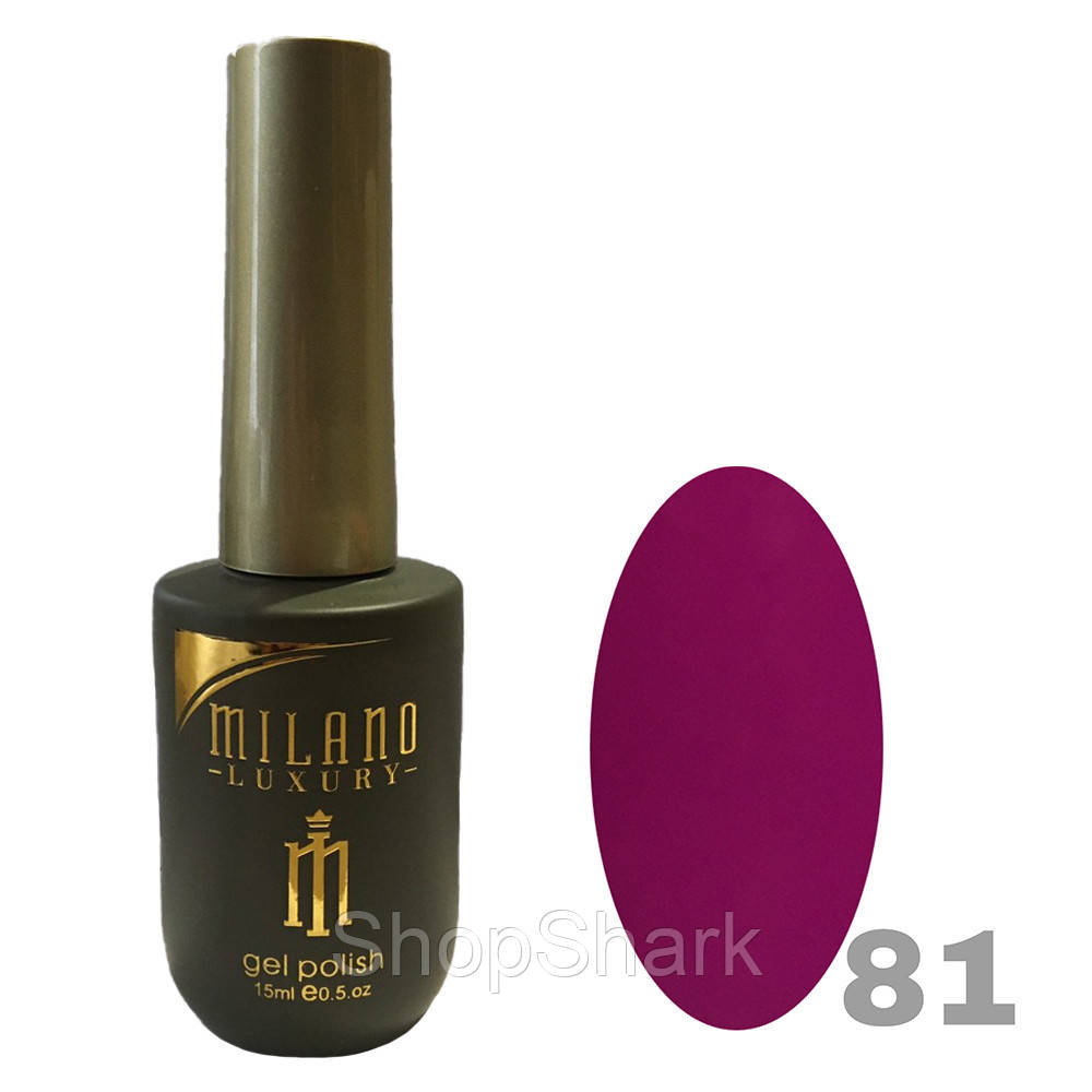 

Гель-лак Milano Luxury 15ml. №081