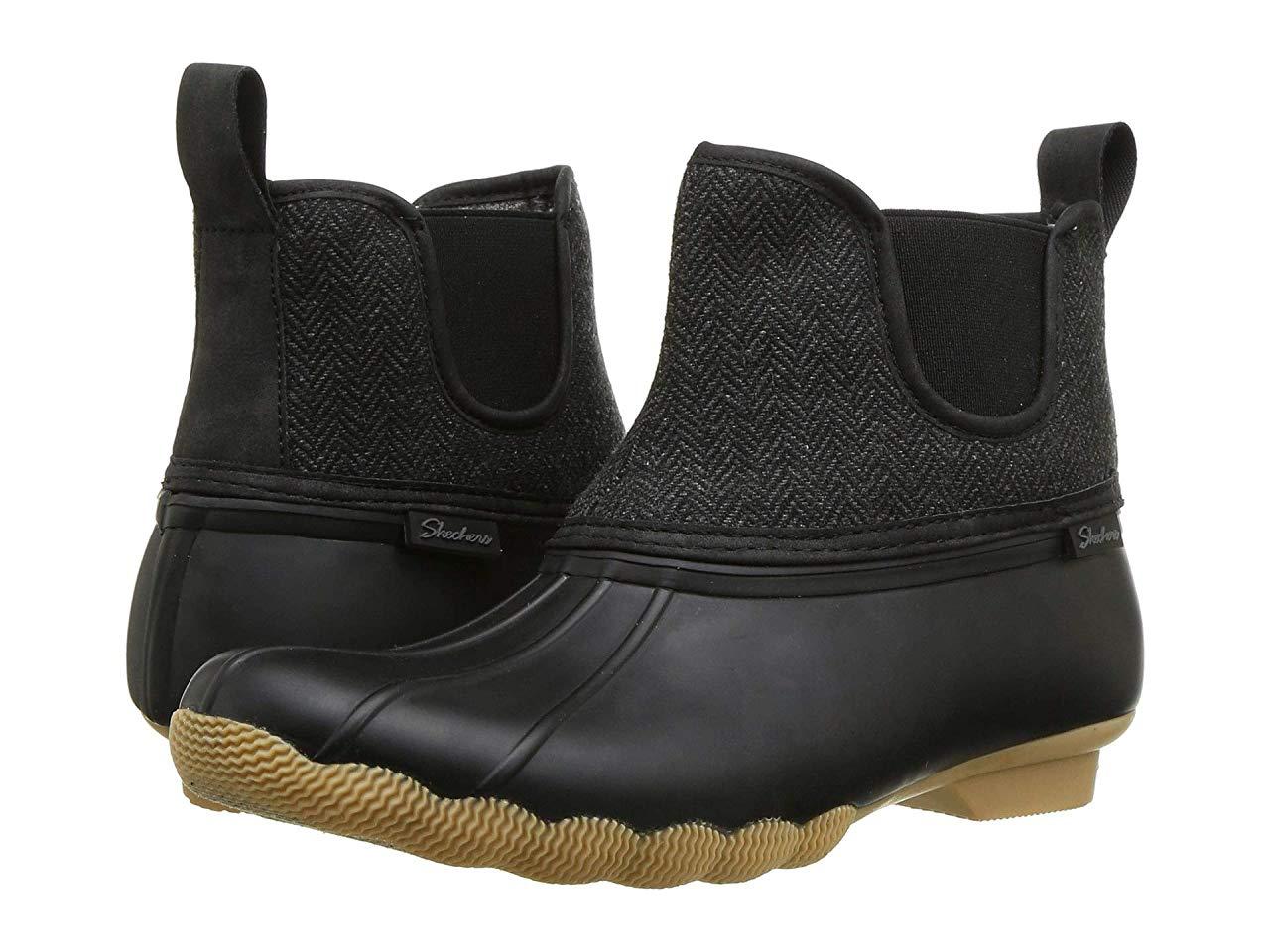 

Ботинки/Сапоги (Оригинал) SKECHERS Mid Herringbone Chelsea Boot Black/Charcoal