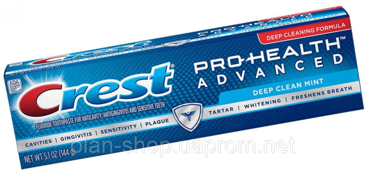 

Зубная паста Crest Pro-Health Advanced Deep Clean Mint 144 грамма