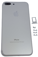 Задняя крышка для iPhone 7 Plus, серебро