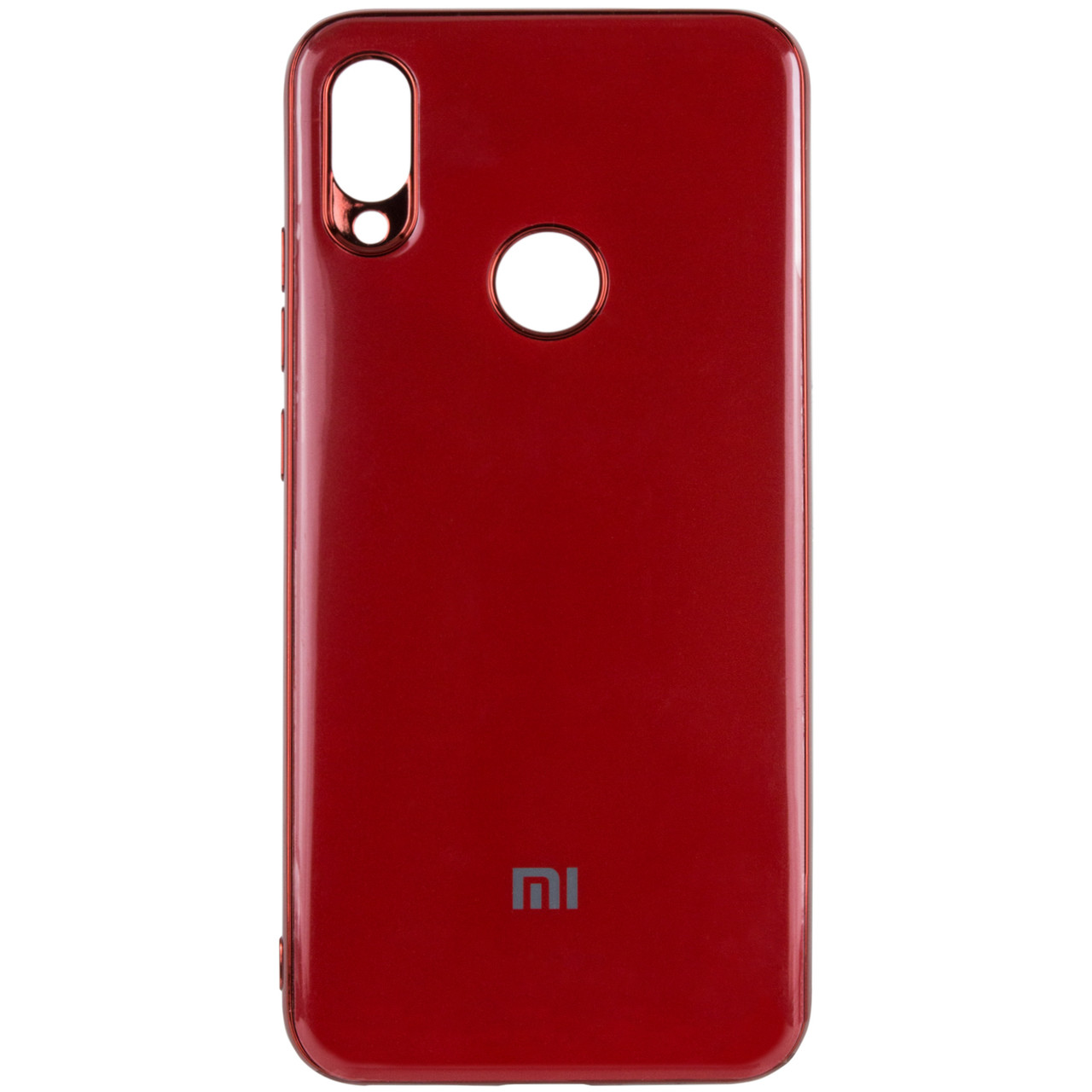 

TPU чехол GLOSSY LOGO для Xiaomi Redmi 7, Красный