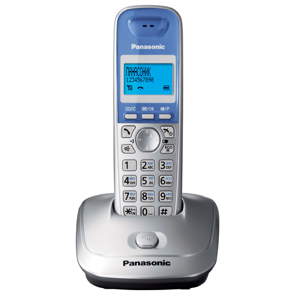 Радиотелефон Panasonic KX-TG2511UAM (Металлик) АОН, Caller ID (журнал 