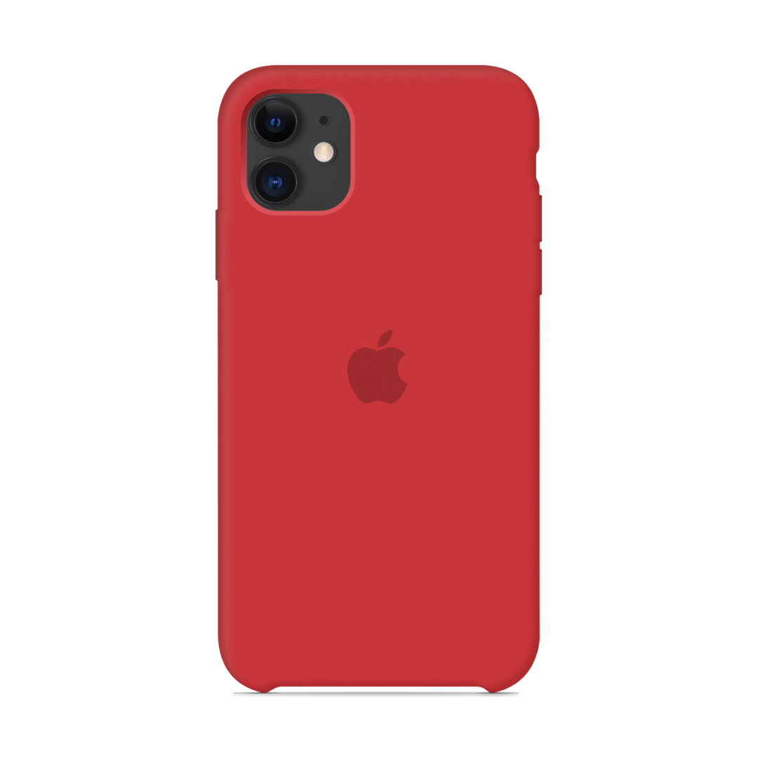 

Силиконовый чехол Apple Silicone Case Red для iPhone 11