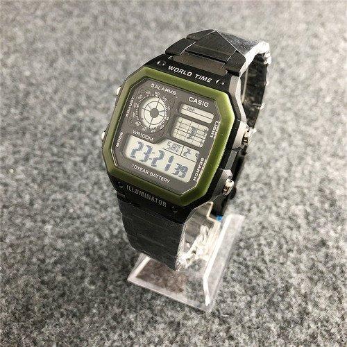 casio ae1200 green