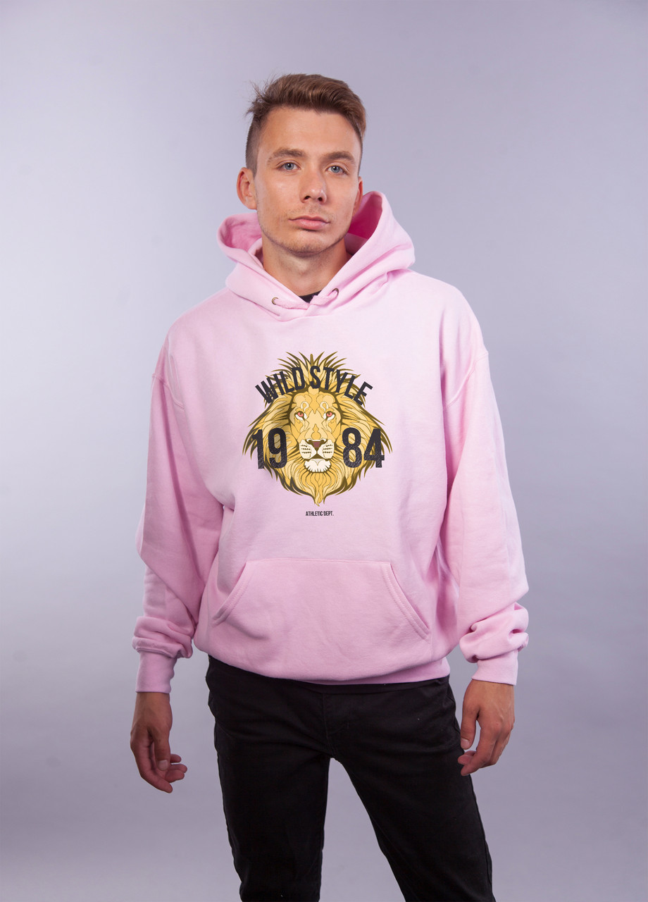 

Толстовка розовая LOYS "Lion Wildestyle" XL