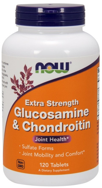 

Хондропротектор NOW Extra Strength Glucosamine & Chondroitin 120 таблеток (4384301033)