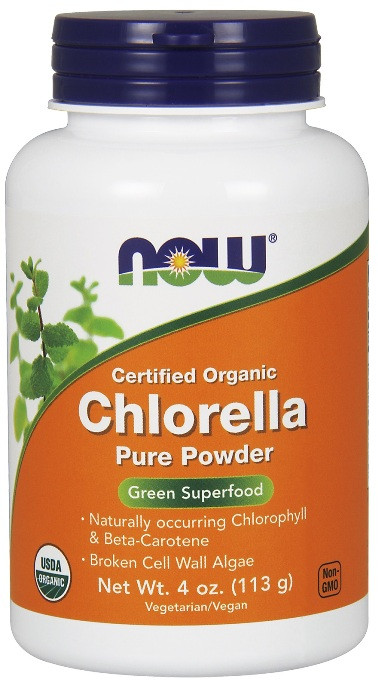 

Специальный продукт NOW Chlorella Powder Organic 113 г Без вкуса (4384301187)