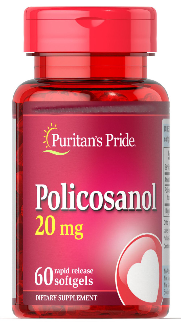 

Специальный продукт Puritan's Pride Policosanol 20 mg 60 капсул (4384301635)