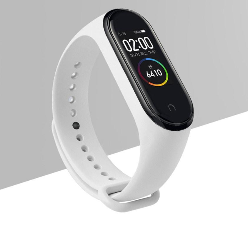 

Силиконовый ремешок Primo для фитнес-браслета Xiaomi Mi Band 4 - White