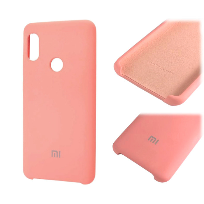 

Чехол Silky Soft Silicone Case для Xiaomi Redmi S2 Розовый