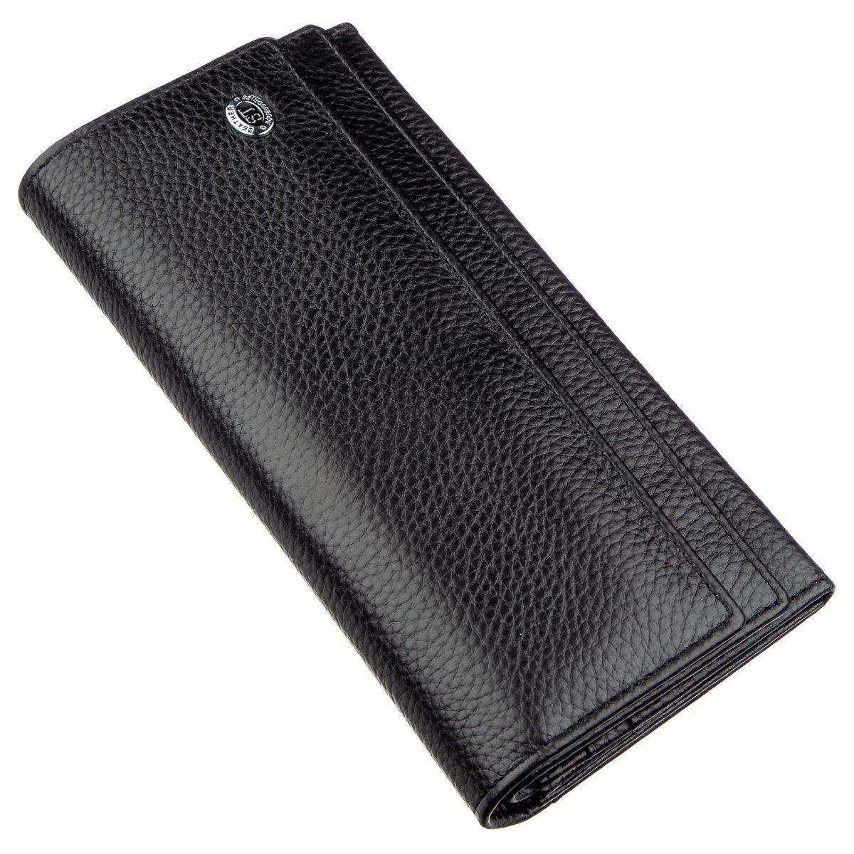 

Универсальный кошелек-визитница ST Leather 18951 черный