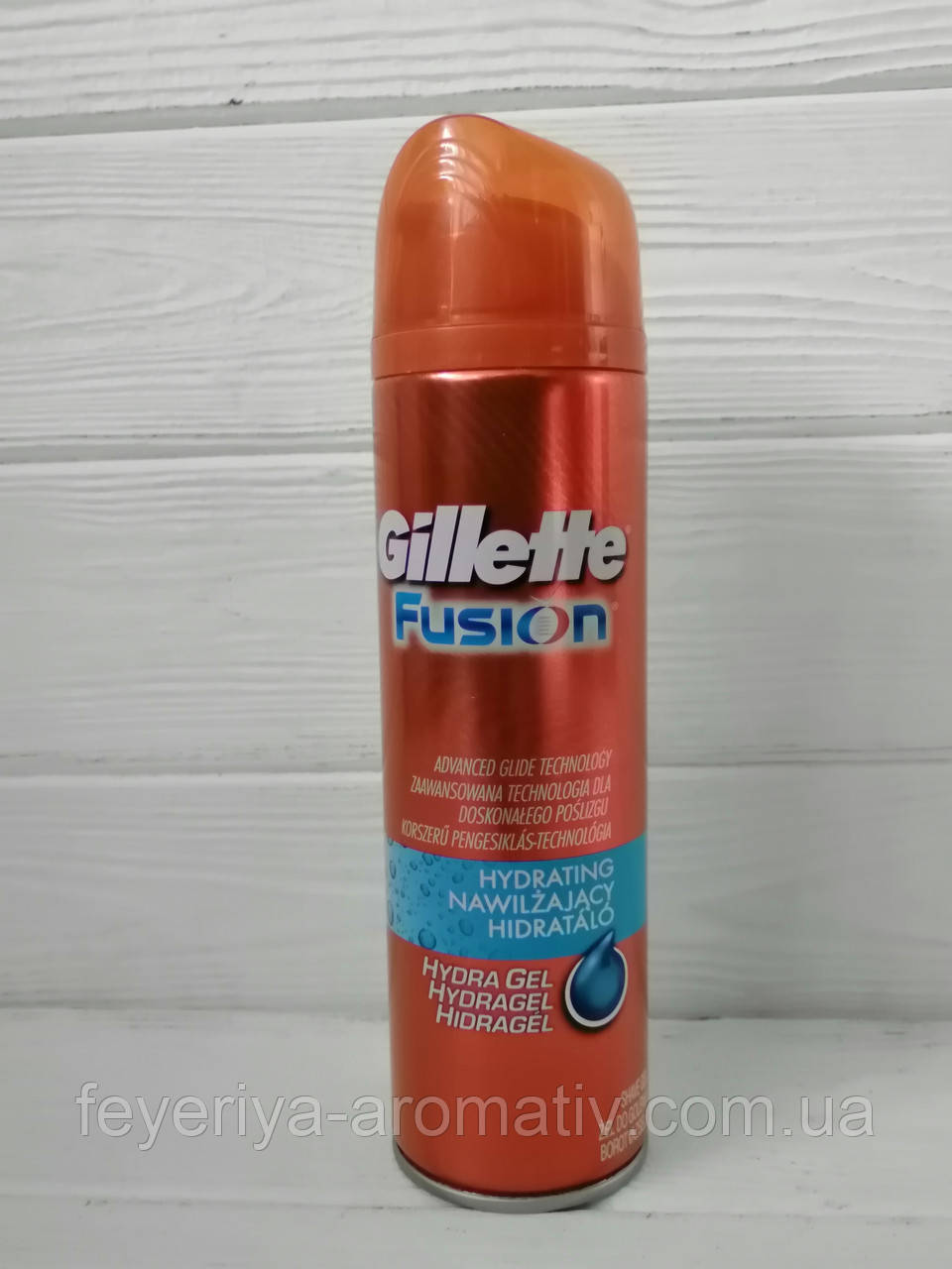 Гель для гоління Gillette Fusion 200 ml (Колумбія)
