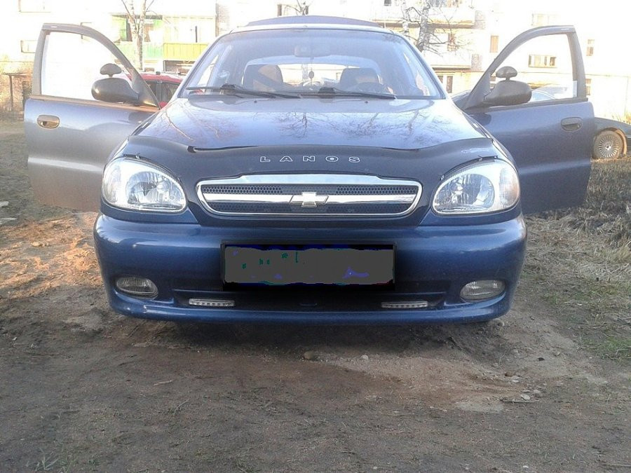 

Дефлектор капота Daewoo Lanos с 2005, Мухобойка Daewoo Lanos