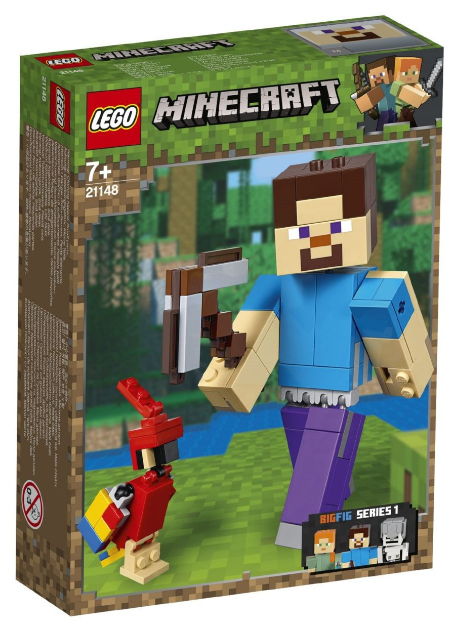 Lego Minecraft Стив с попугаем 21148Нет в наличии