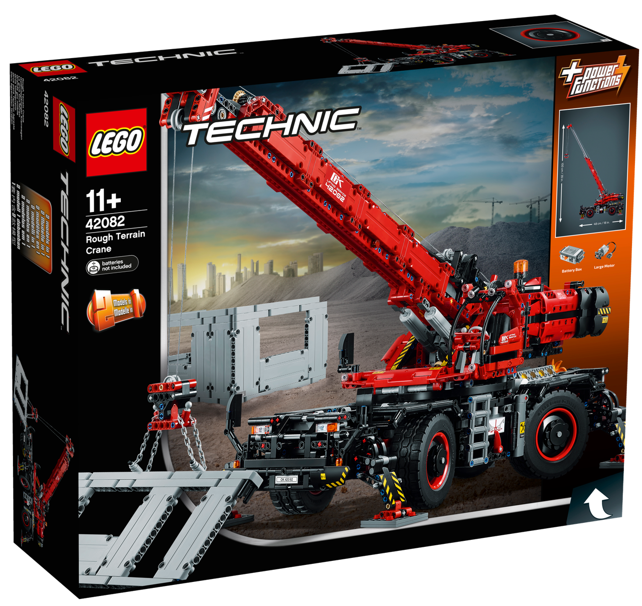 Lego Technic Подъёмный кран для пересечённой местности 42082Нет в наличии