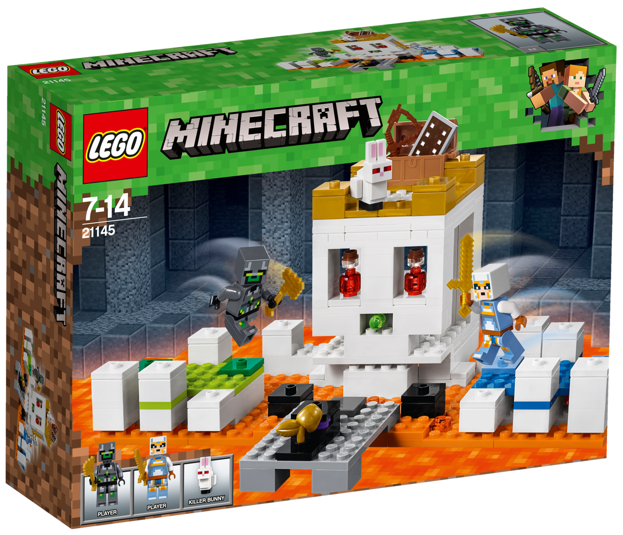 Lego Minecraft Арена-череп 21145Нет в наличии