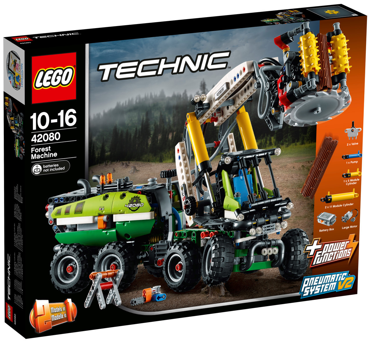 Lego Technic Лесозаготовительная машина 42080Нет в наличии