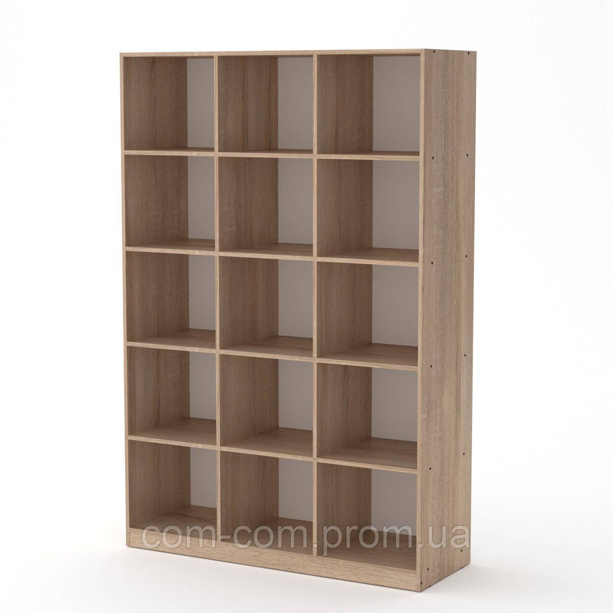 

Шкаф книжный КШ-3 дуб сонома (130х45х195 см)