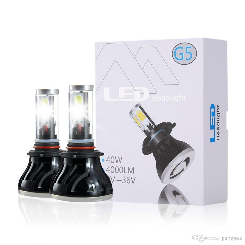 

Светодиодные лампы для автомобиля Led Xenon Ксенон G5 led headlight-H4