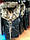 Мужская кожаная куртка с мехом енота и волка. Bieraoduo Италия. Куртка парка, аляска, кожаный пуховик., фото 7