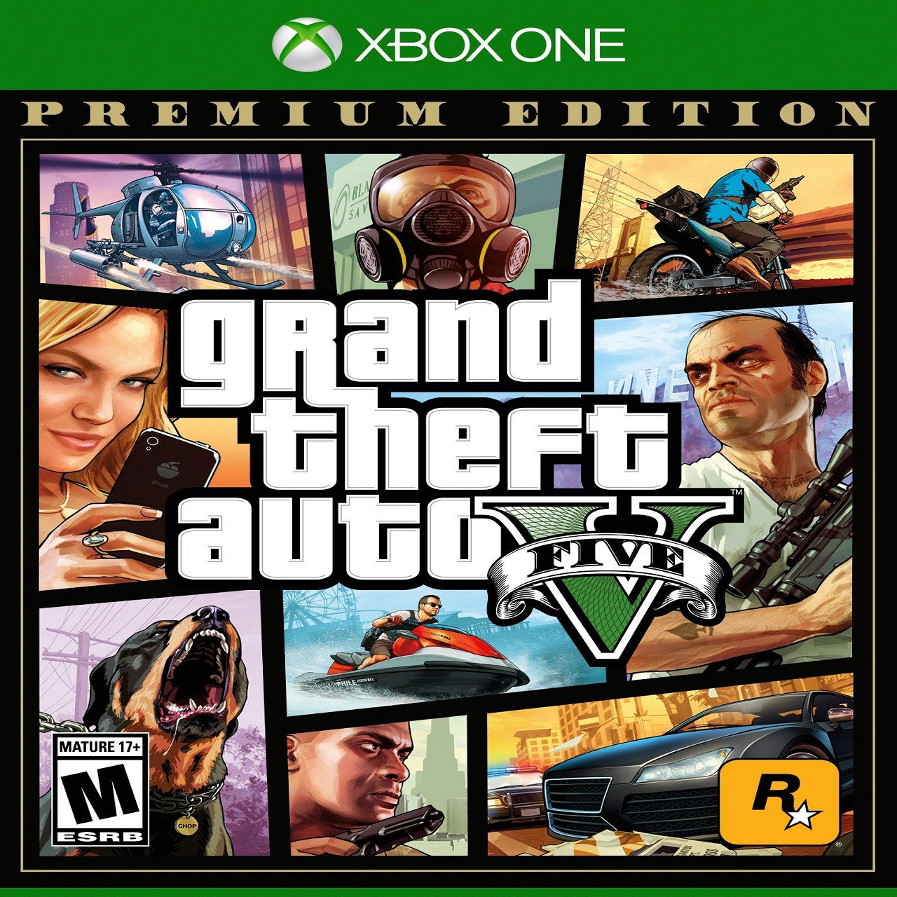 GTA V Premium Edition (русские Субтитры) Xbox One — в Категории "Видео  Игры" на Bigl.ua (1062383983)