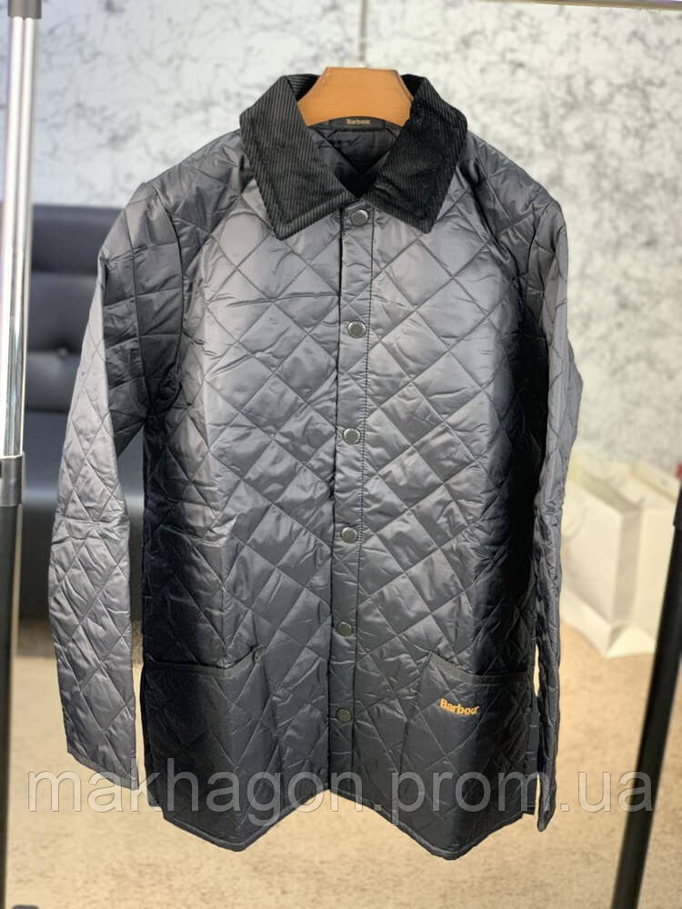 barbour liddesdale quilted jacket black