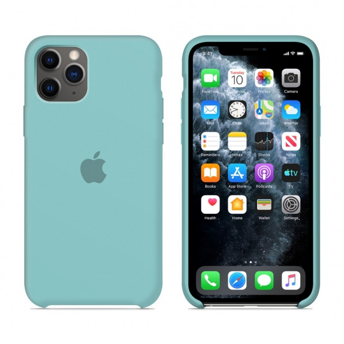 

Силиконовый чехол Apple Silicone Case Sea Blue для iPhone 11 Pro Max