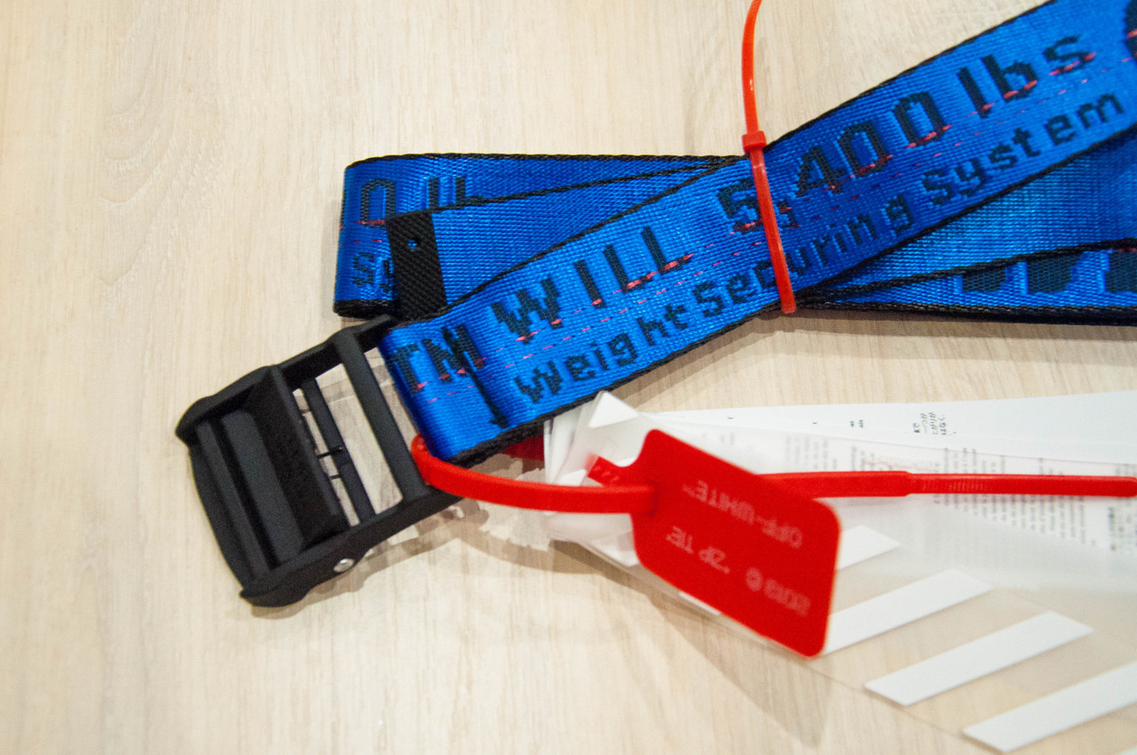 

Ремень Пояс Off White Original Belt Синий 150 см