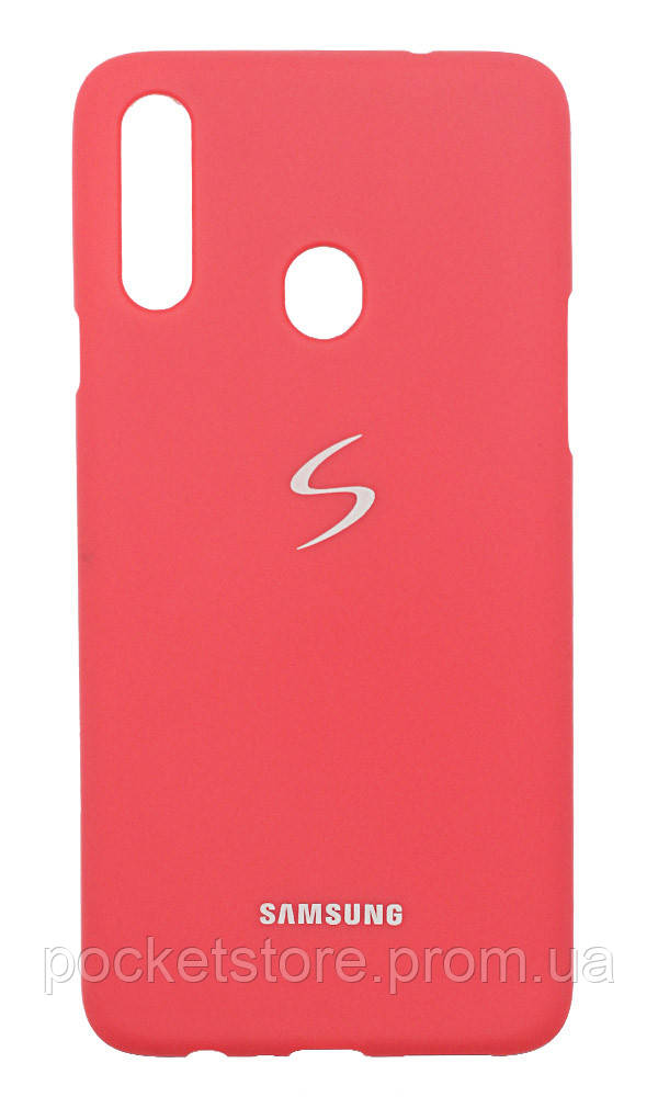 

Чохол силіконовий Logo Cover для Samsung Galaxy A20s SM-A207F Red, Красный