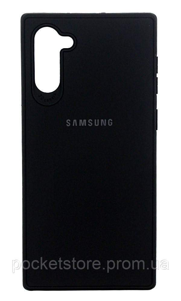 

Чохол силіконовий Silicone Logo для Samsung Galaxy Note 10 SM-N970 Black, Черный