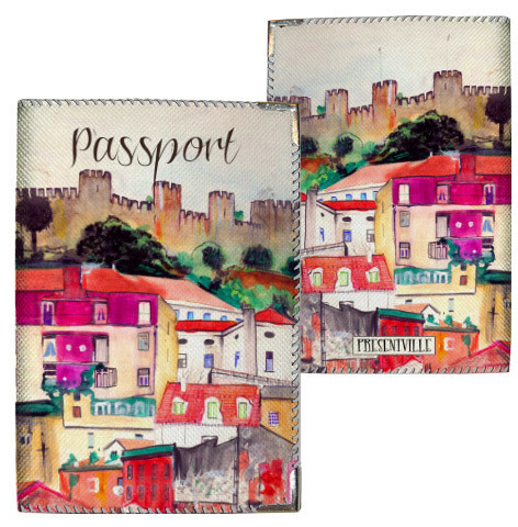 Обложка на паспорт Город (PD_8_SE008)