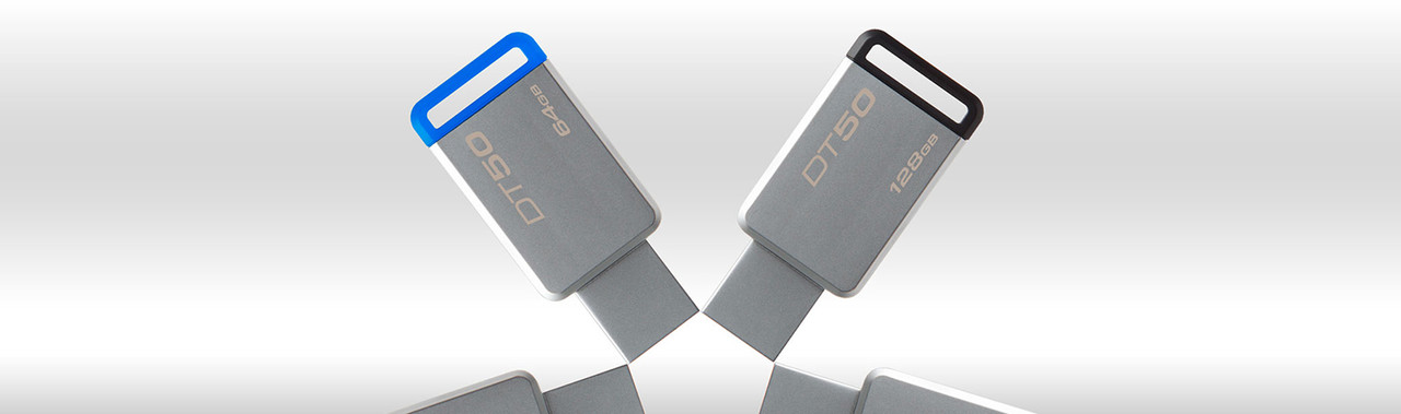 Характеристики Kingston DataTraveler 50 Blue USB 3.0 (DT50/64GB):