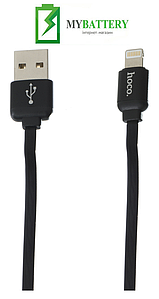 USB кабель Hoco U23 Resilient Collectable iPhone (1000mm), чорний