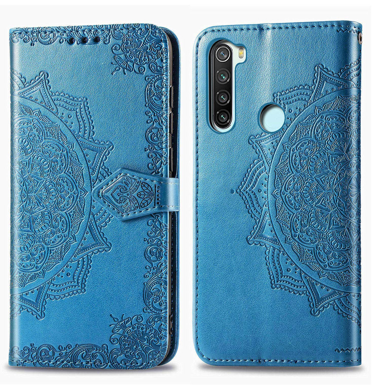 

Чехол-книжка Art Case с визитницей для Xiaomi Redmi Note 8 Blue