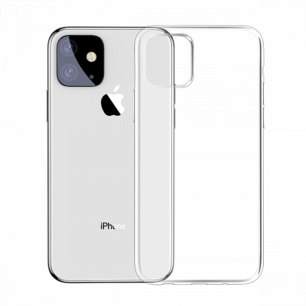 

Чехол Baseus для Apple iPhone 11 Simple Series, Transparent (ARAPIPH61S-02), Прозрачный