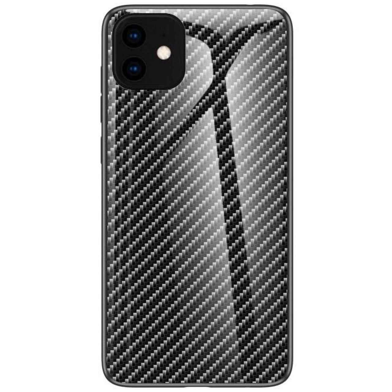 

TPU+Glass чехол Twist для Apple iPhone 11 (6.1"), Черный