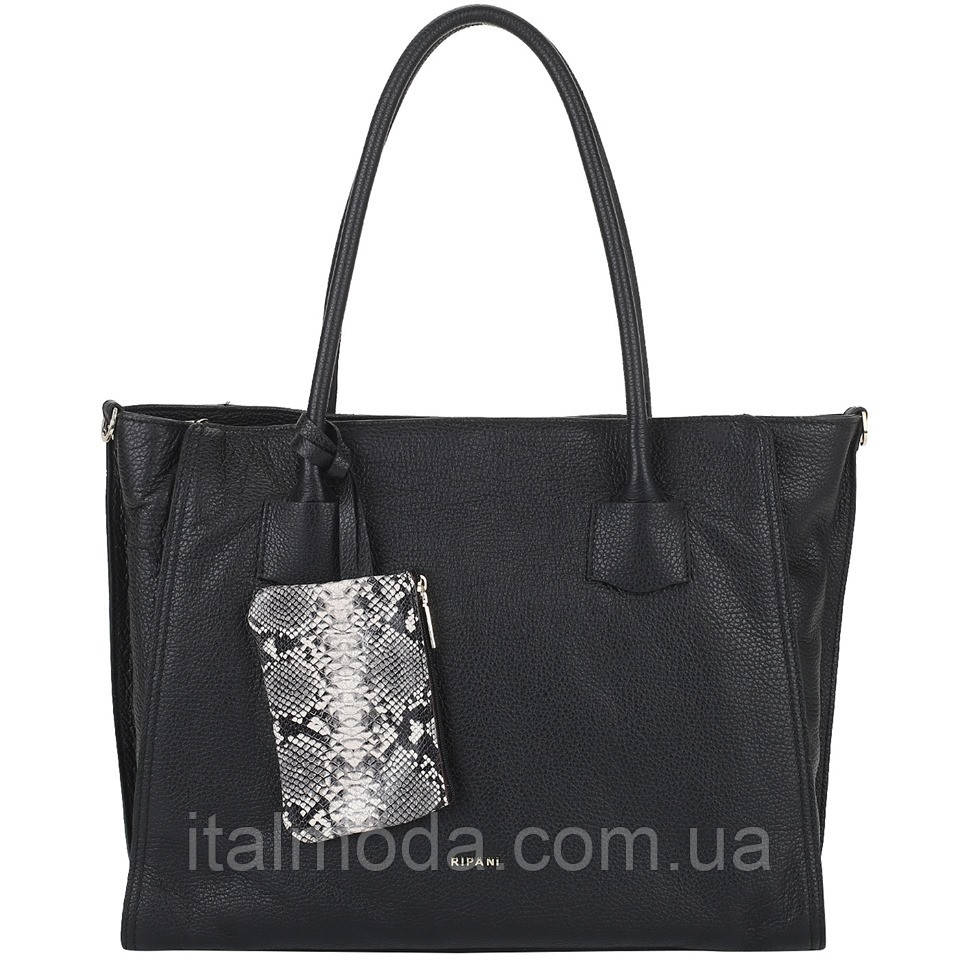 

Женская итальянская сумка Ripani (Рипани)9832, Черный