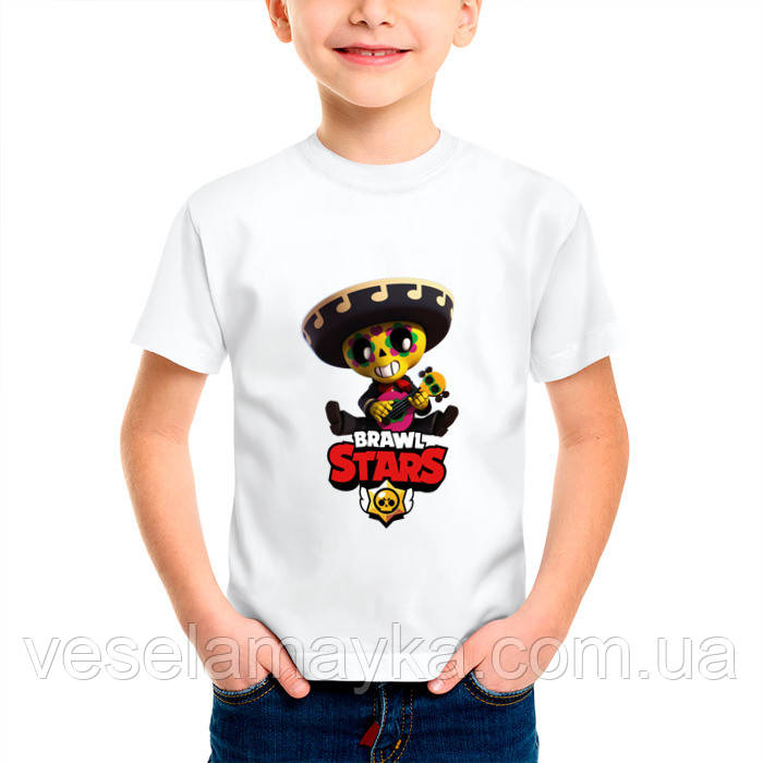 

Детская футболка BS Poco 3 Белый, 5-6 лет (116см)