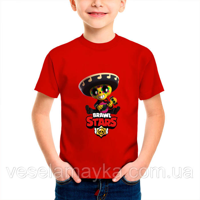 

Детская футболка BS Poco 3 Красный, 7-8 лет (128см