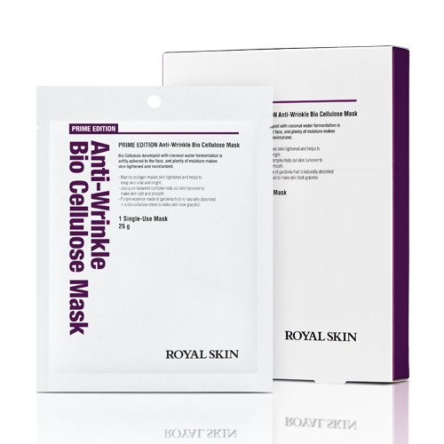 Био-целлюлозная омолаживающая маска ROYAL SKIN Prime Edition Anti-wrinkle Bio Cellulose Mask