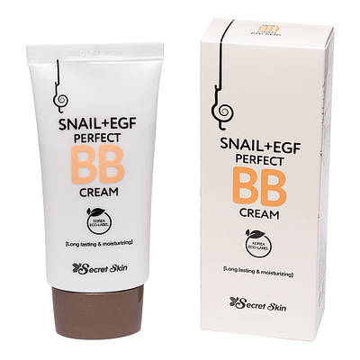 ББ крем с муцином улитки Secret Skin Snail+EGF Perfect BB Cream 50g