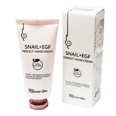 Крем для рук с муцином улитки Secret Skin Snail+EGF Perfect Hand Cream 50ml