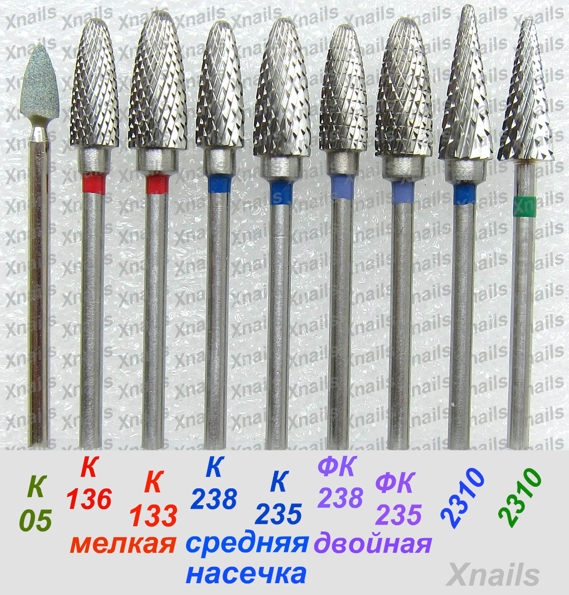 Фрезы Для Маникюра Фото Описание