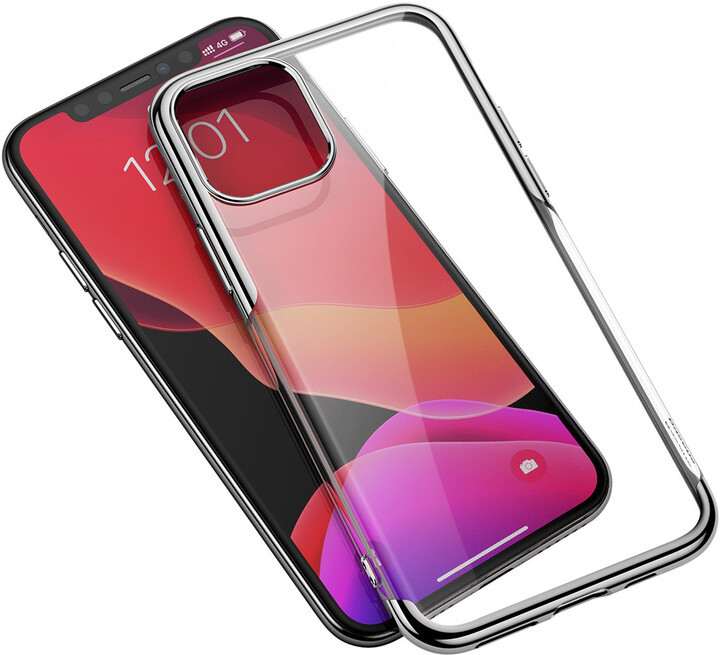 

Чехол Baseus для iPhone 11 Pro Shining Case, Silver (ARAPIPH58S-MD0S)