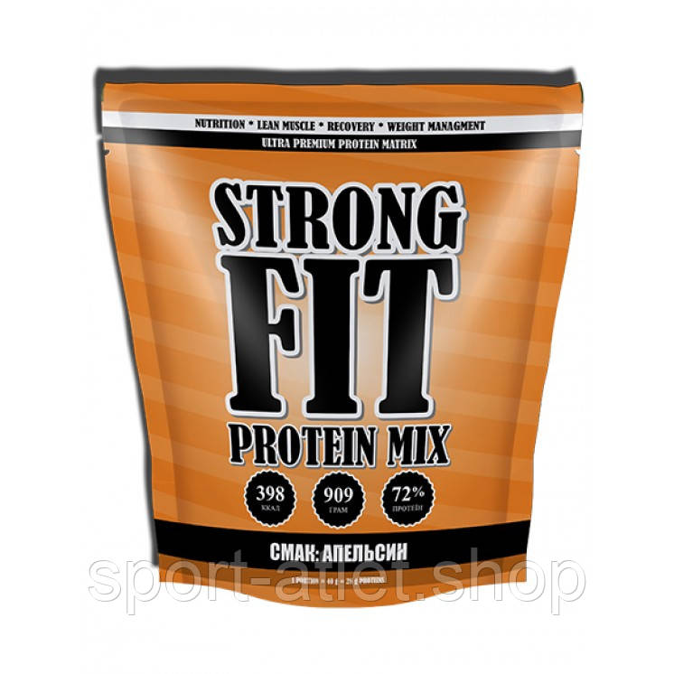 

Протеин Strong Fit Protein MIX, 909 грамм Апельсин