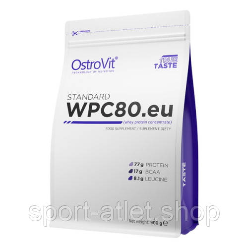 

Протеин OstroVit STANDARD WPC80.eu, 900 грамм Яблочный пирог