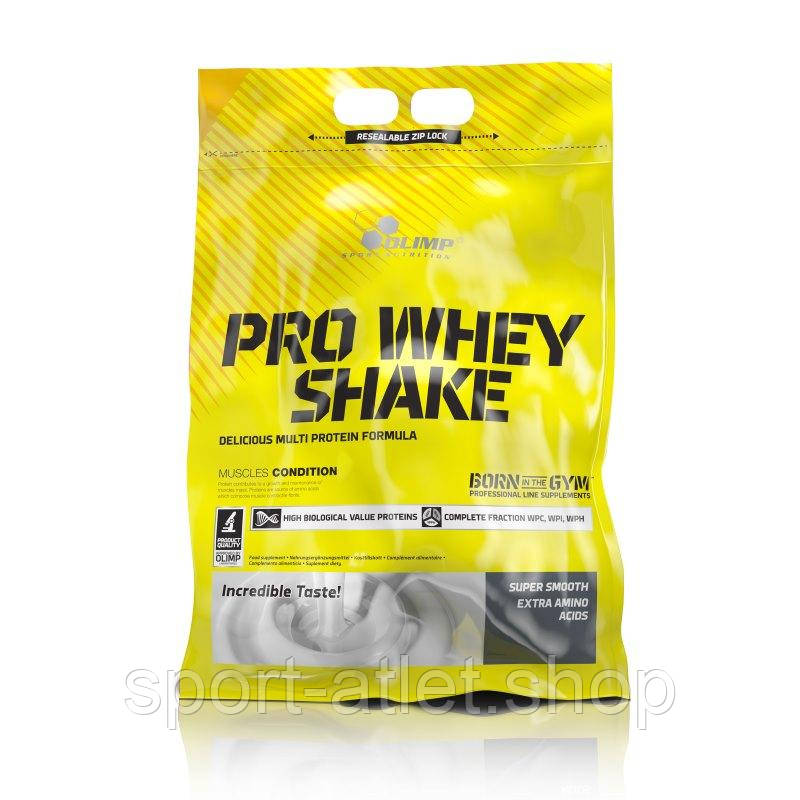 

Протеин Olimp Pro Whey Shake, 2.27 кг Клубника