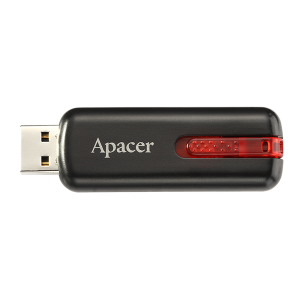 USB Флеш-накопичувач 64GB APACER AH326 USB 2.0 Black