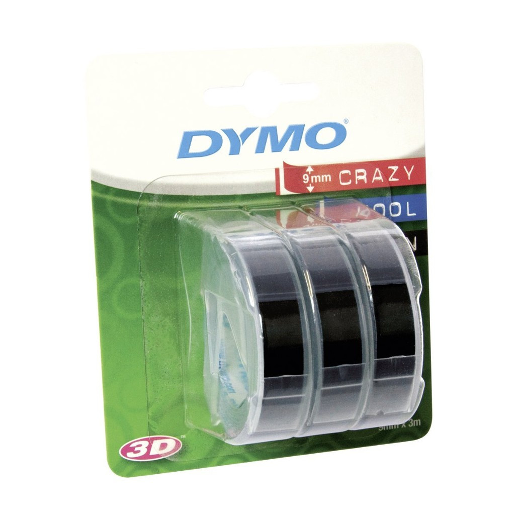 

Лента пластиковая Dymo 9ммх3м (уп.3шт.) для принтера Dymo Omega