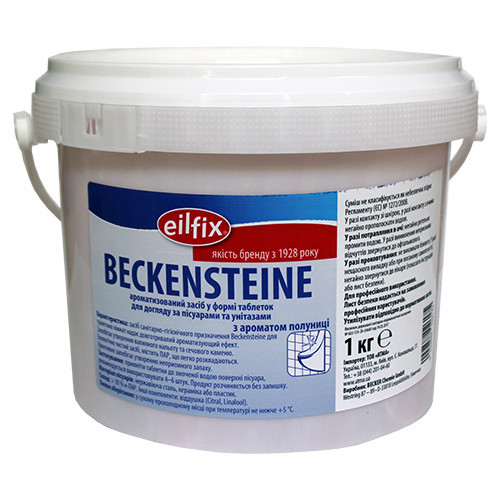 

Таблетки ароматизированные для писсуаров BECKENSTEINE 1кг EilFix